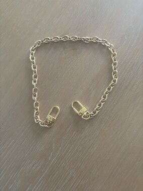 Gold Chain Strap with Lobster Clasps - Women's Accessory